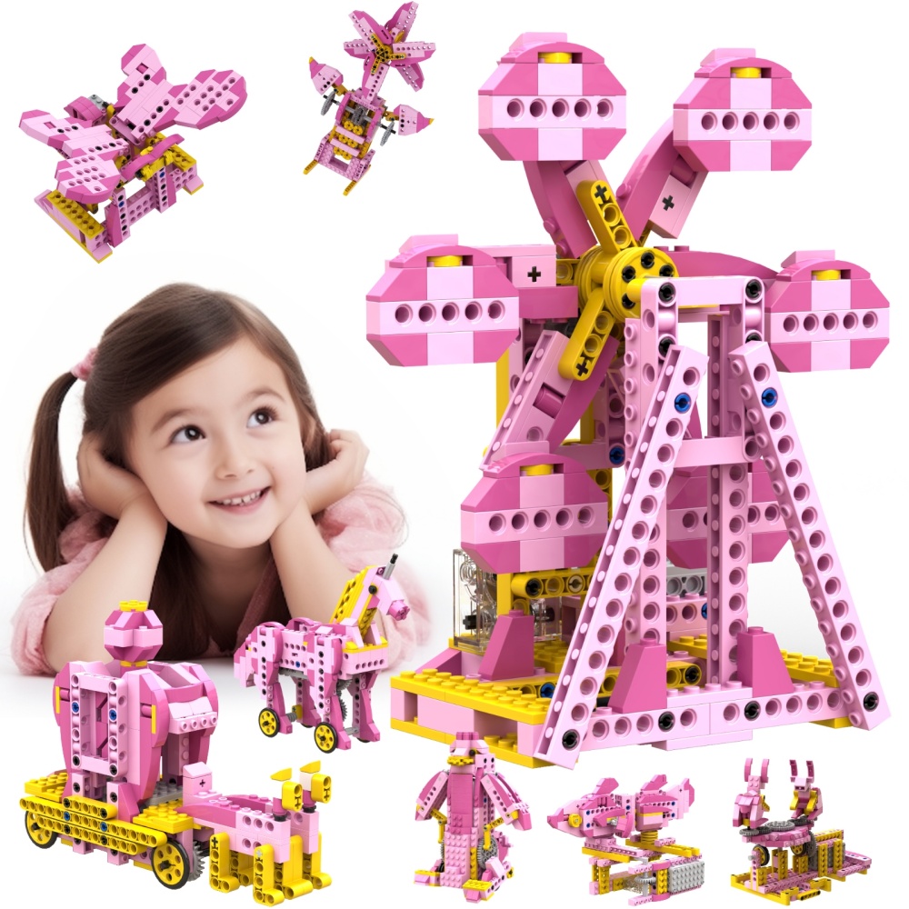 Science Robotics - ของเล่น STEM Apitor สำหรับเด็กผู้หญิง ชุดของขวัญ 8-in-1