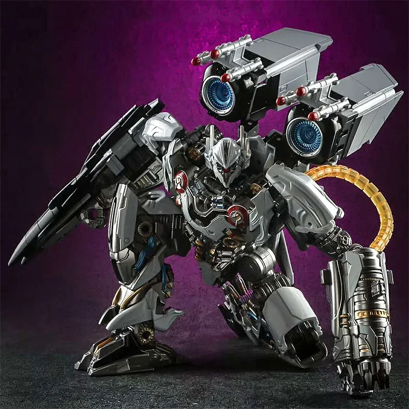 Science Robotics - Transformation ของเล่น Nitro Zeus สีดํา Mamba