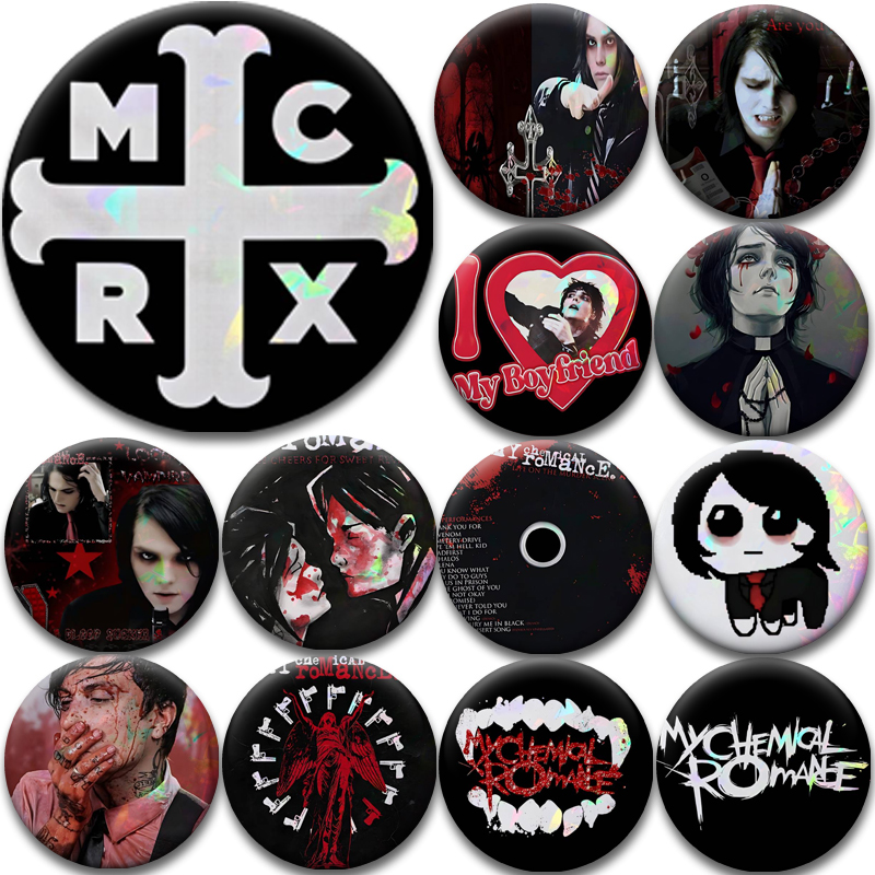 Science Bob - เข็มกลัดรูปตัวละครจาก My Chemical Romance ขนาด 58