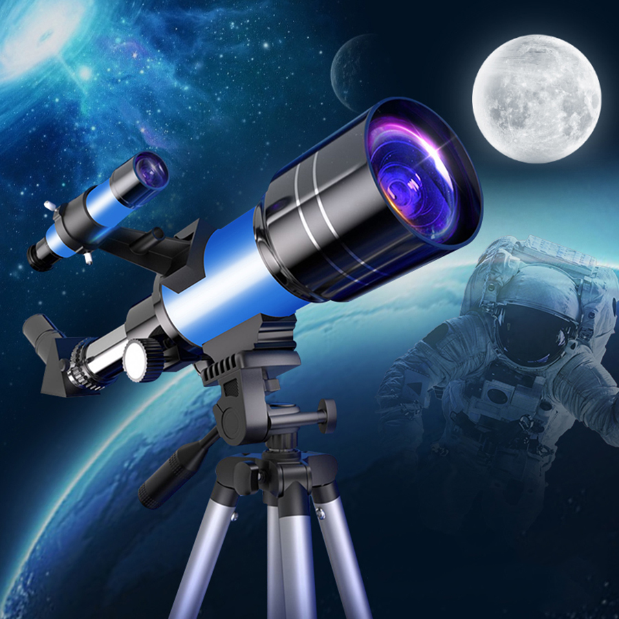 National Geographic Telescope 70Mm - 150X ซูม HD Star Moon กล้องโทรทรรศน์ดาราศาสตร์มืออาชีพ