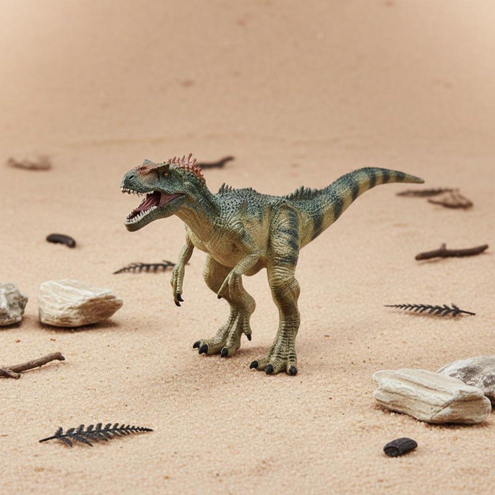 Science Toys - โมเดลจำลองไดโนเสาร์ ของเล่นสัตว์ยุคจูราสสิคแท้ ขากรรไกรขยับได้ โมเดลไดโนเสาร์ PVC สำหรับการเรียนรู้วิทยาศาสตร์