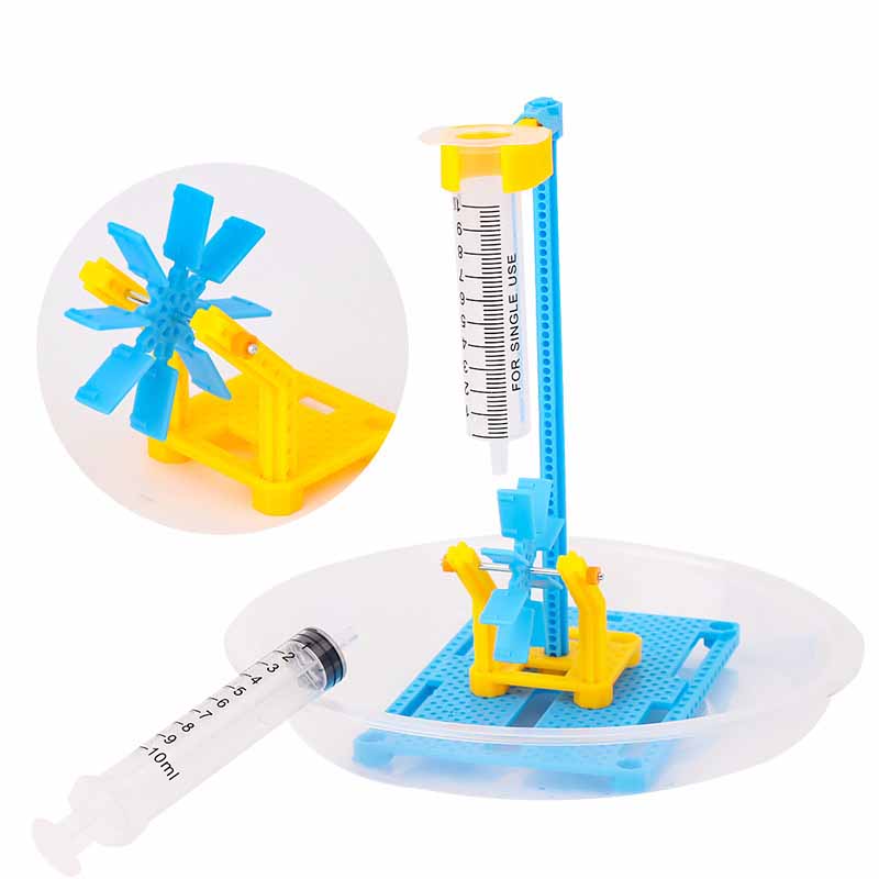 Science Toys - ระหัดวิดน้ำรถยนต์วิทยาศาสตร์และเทคโนโลยีแบบทำมือชุดทดลองทางวิทยาศาสตร์ผลิตขนาดเล็กสำหรับเด็กการสอนโรคเอดส์ชุดวัสดุของเล่น