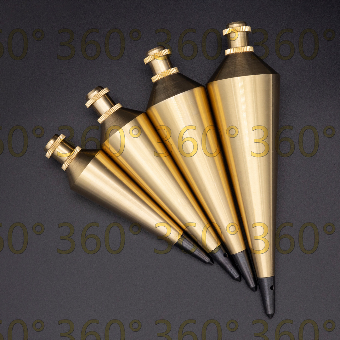 Science Bob - ทองเหลือง Surveyor แนวตั้ง Plumb Bob /Plummet