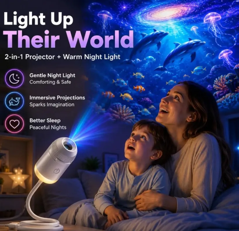 โคมไฟฉายภาพกาแล็กซี ท้องฟ้าจำล - Planetarium Projector Home บทวิจารณ์และราคา
