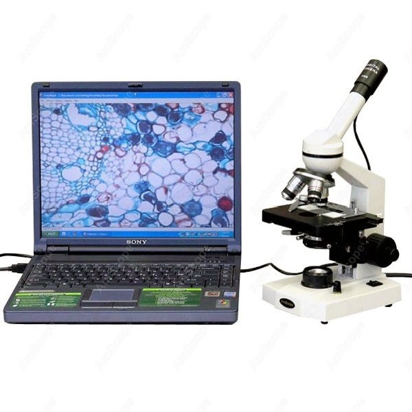 กล้องจุลทรรศน์แบบประกอบเดี่ยวส - Microscope Compound 40X บทวิจารณ์และราคา