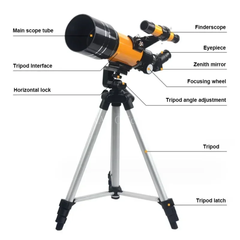 กล้องส่องทางไกลสำหรับกล้องโทรท - National Geographic Telescope 70Mm บทวิจารณ์และราคา