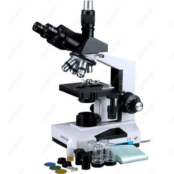 กล้องจุลทรรศน์ชีวภาพแบบซูมสามต - Microscope Compound 40X บทวิจารณ์และราคา