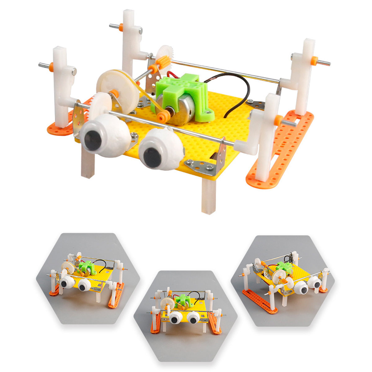 ชุดวัสดุสำหรับประกอบของเล่นหุ่ - Science Robotics บทวิจารณ์และราคา