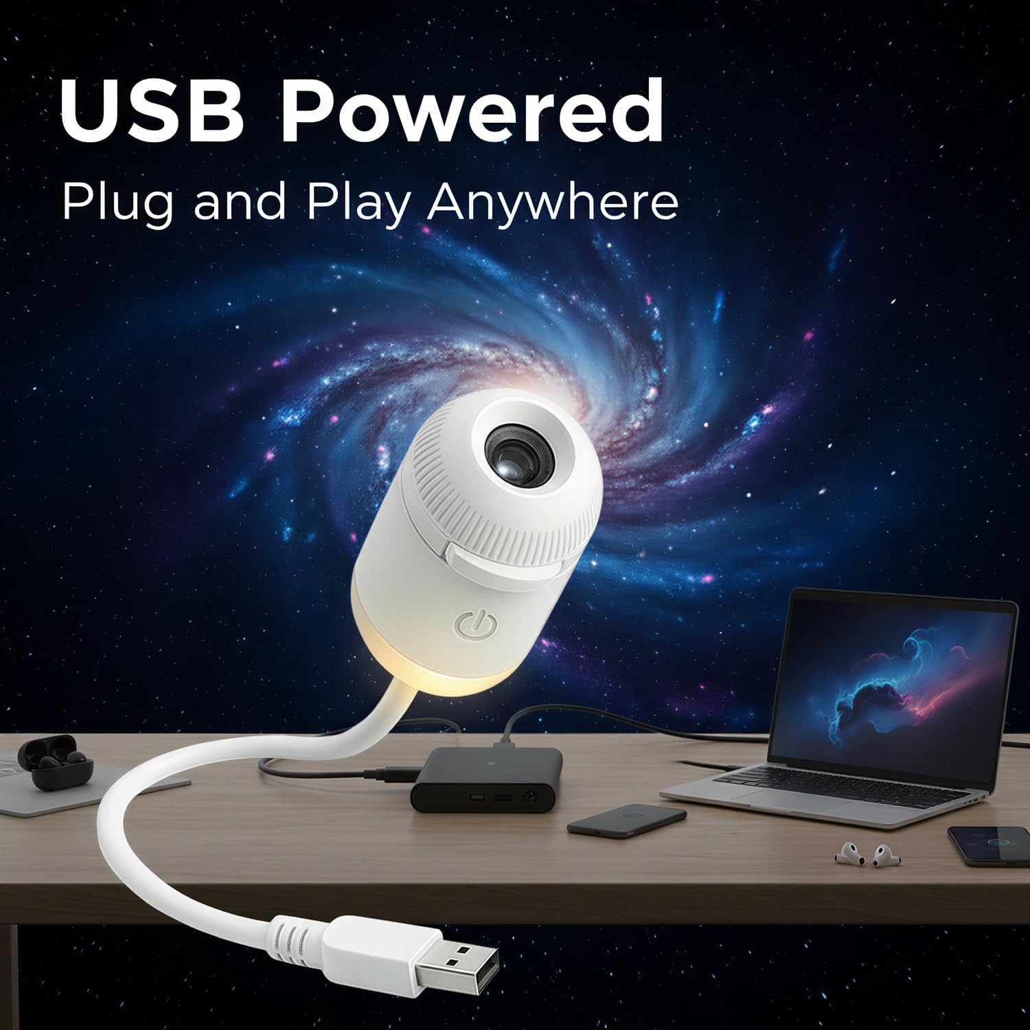 โปรเจคเตอร์กาแล็กซี่ ไฟกลางคืน - Planetarium Projector Home บทวิจารณ์และราคา
