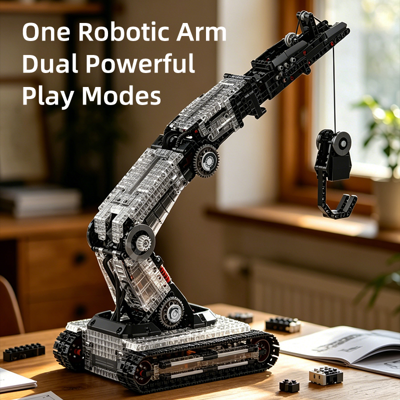 ชุดตัวต่อแขนกลหุ่นยนต์แนวไซไฟ  - Science Robotics บทวิจารณ์และราคา