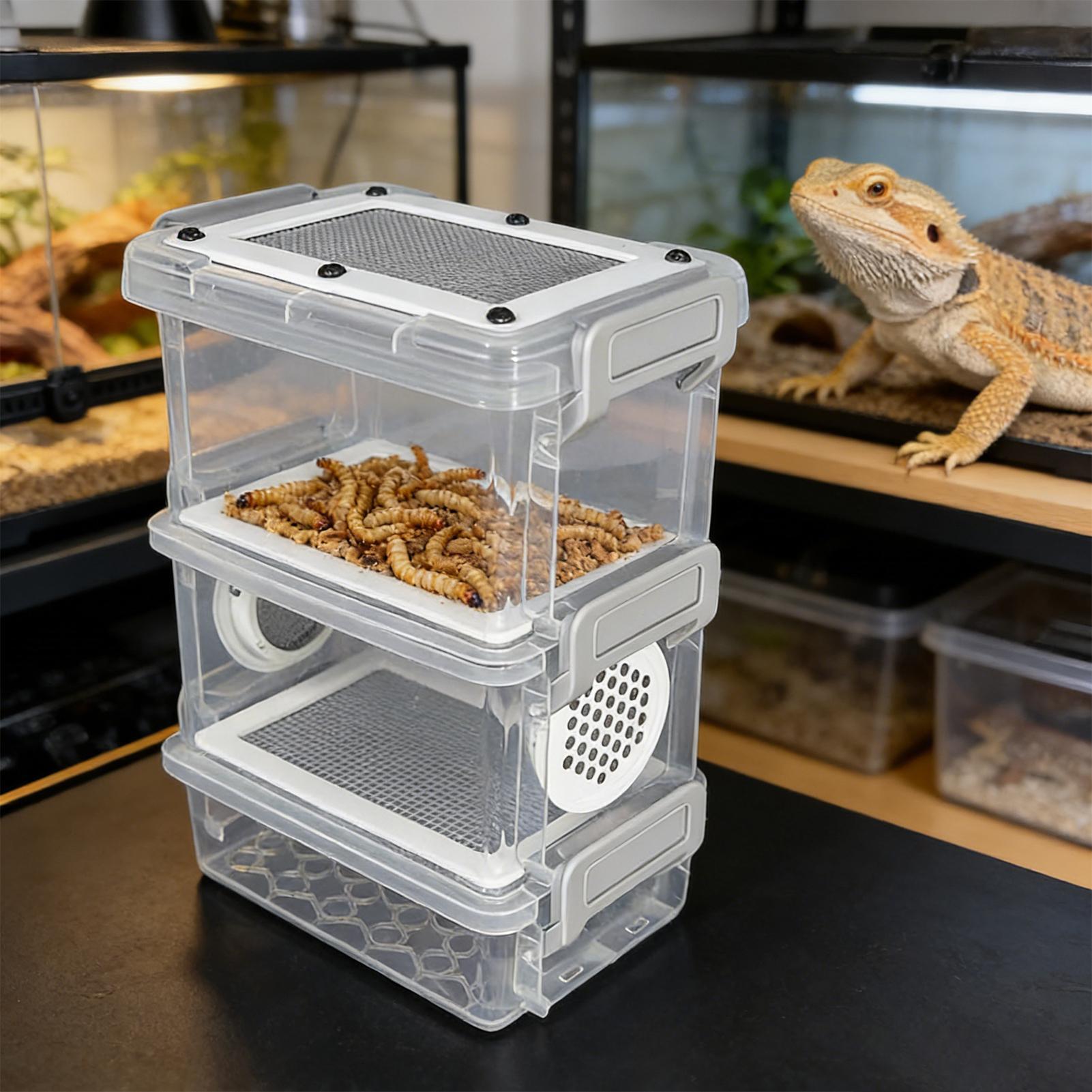 กล่องเลี้ยงหนอนไหม 3 ชั้น สำหร - Science Hobbyist บทวิจารณ์และราคา