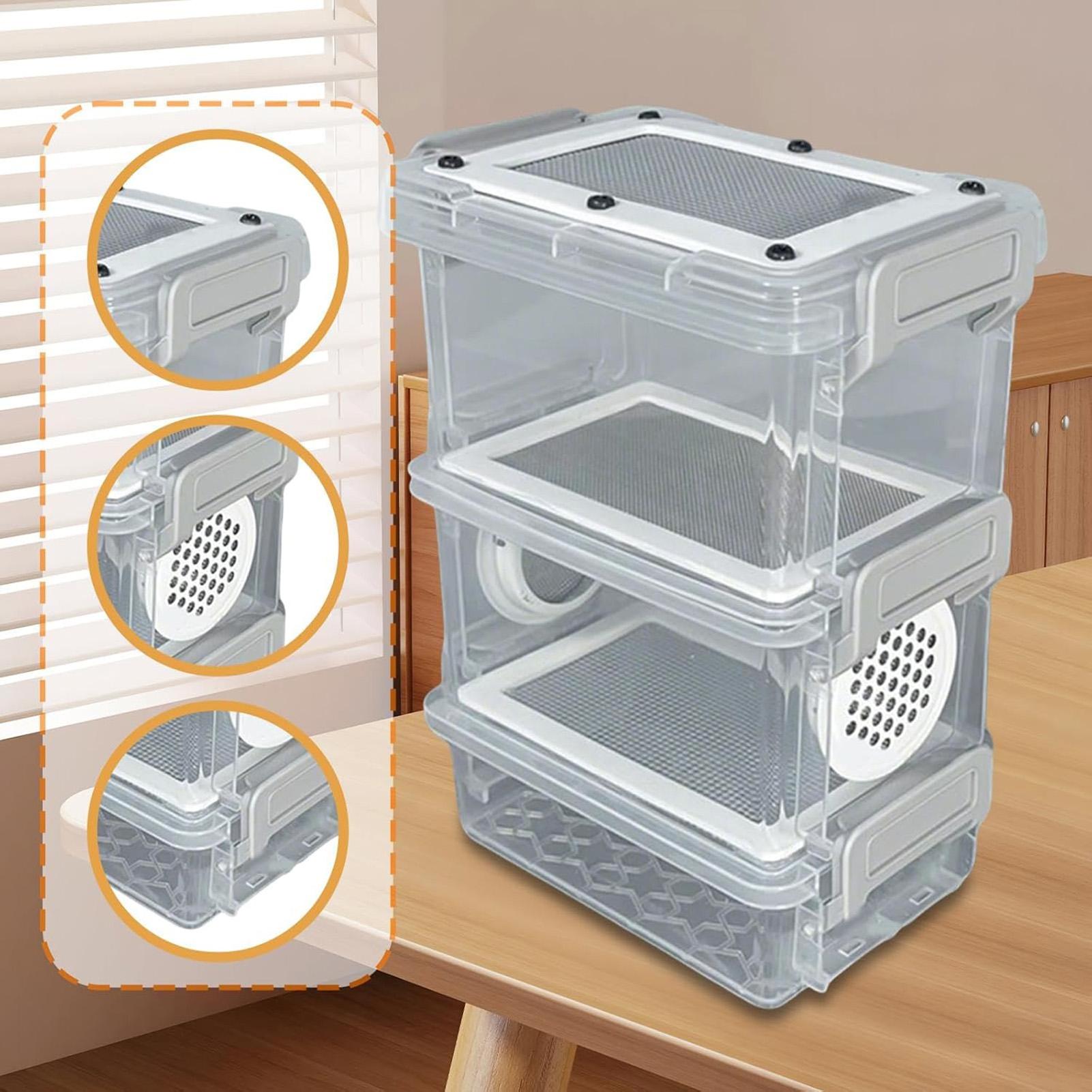 กล่องเลี้ยงหนอนไหม 3 ชั้น สำหร - Science Hobbyist บทวิจารณ์และราคา