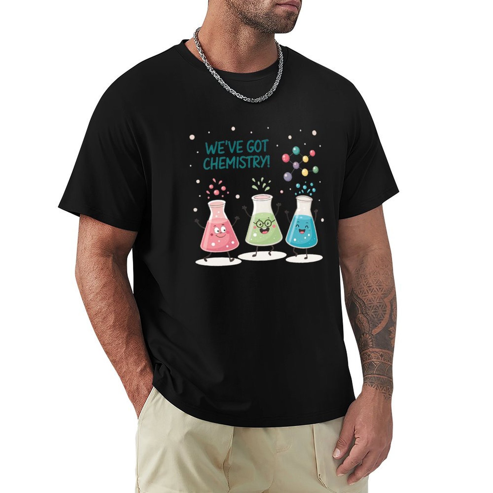 เสื้อยืดลายพิมพ์สไตล์โมเดิร์น  - Science Buddy บทวิจารณ์และราคา